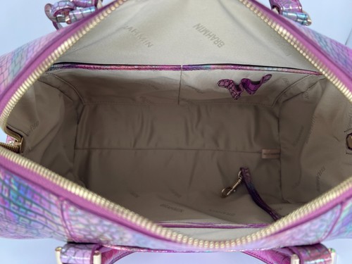 NWT Brahmin Stacy Magical Mini Melbourne Barrel Satchel Bag - Picture 12 of 12