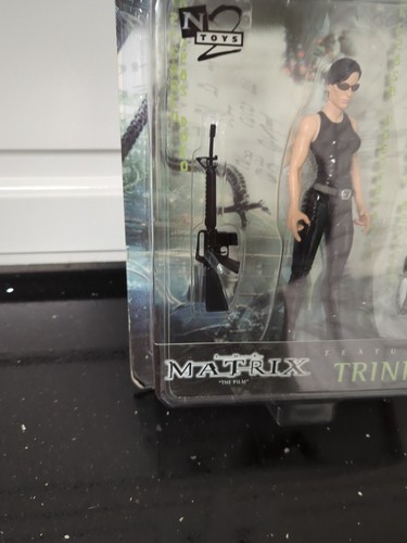 The Matrix Film TRINITY Action Figure N2 Toys 1999 In Box - Picture 4 of 6