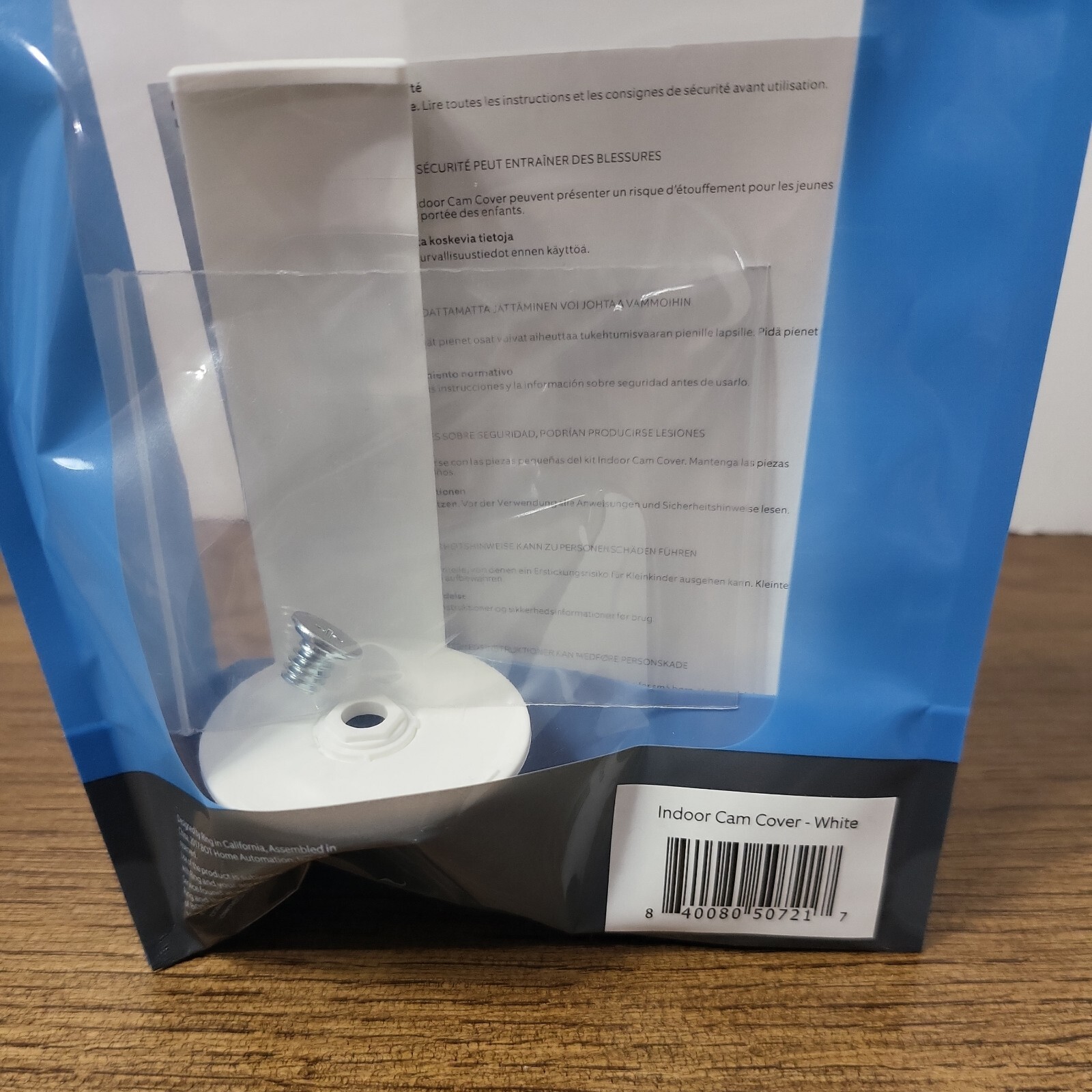 RING Indoor Cam Cover Security Camera Privacy Cover - White NEW