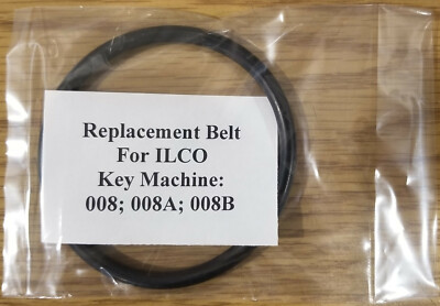 Replacement Part ONLY: BELT for Ilco Key Models 008, 008A, and 008B