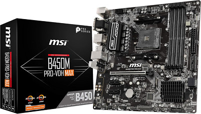 Proseries AMD Ryzen 2ND and 3Rd Gen AM4 M.2 USB 3 DDR4 D-Sub DVI HDMI Micro-Atx 