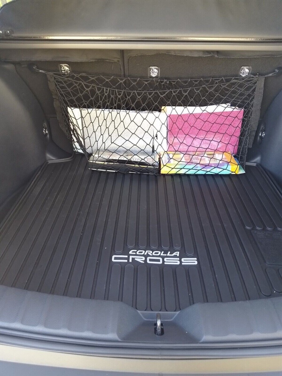 Rear Trunk Seats Envelope Style Cargo Net for TOYOTA COROLLA CROSS