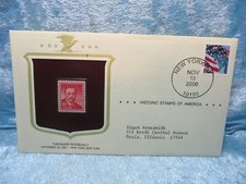 Historic Stamps of America Theodore Roosevelt