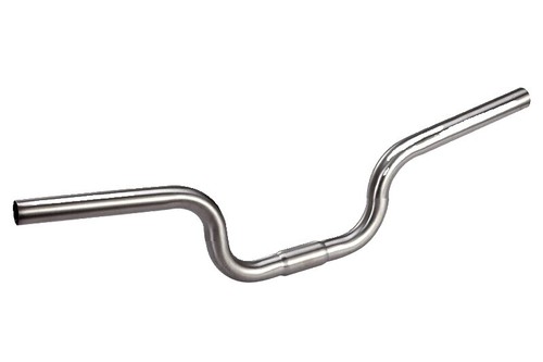 Titanium Finish USA Tornado Sport Necklace – Navy, Orange, Gray – 20 Inch