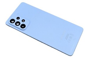 Original Samsung Galaxy A53 5G SM-A536 Akkudeckel Backcover Kameraglas Blau B
