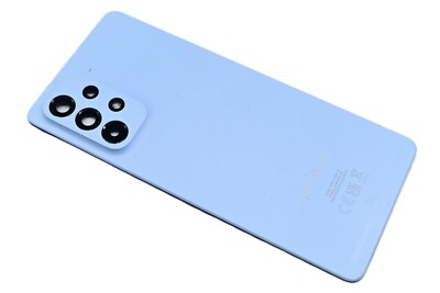 Original Samsung Galaxy A53 5G SM-A536 Akkudeckel Backcover Kameraglas Blau B