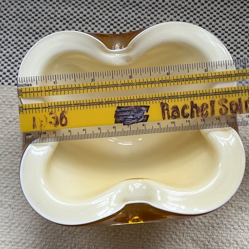 Murano Glass Alfredo Barbini Ashtray Bowl Geode Style Italy Vtg 1950 Mcm Italian - Picture 13 of 15