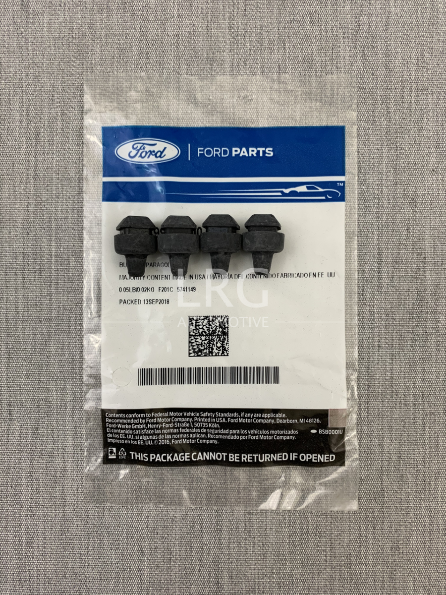 Ford Edge Escape Fusion License Plate Rubber Bumper Bushing Stops
