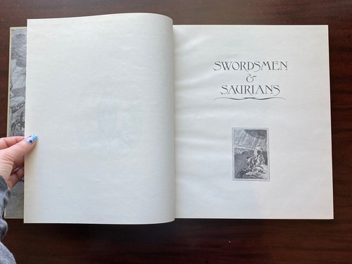Swordsmen and Saurians : Roy G. Krenkel : Cloth Bound Hardcover Book 1989 - Picture 15 of 24