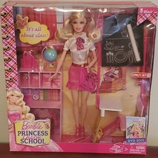 Barbie Princess Charm School Blair Student Doll Classroom Target 2010 V6955 HTF