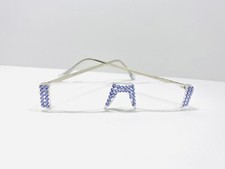 Tanzanite Purple Reading Glasses 2.25 Sparkle Made with Swarovski Crystal NEW