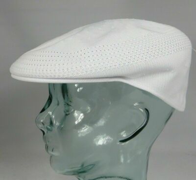 Original KANGOL TROPIC VENTAIR Flatcap 504 Cap weiß Mütze Kangolmütze NEU
