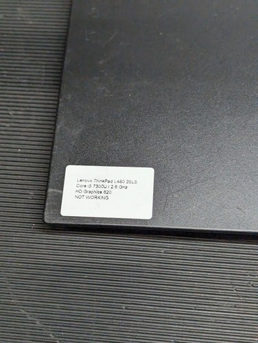 Lenovo ThinkPad L480 20LS Loptop i5-7300U HD Graphics 620 2.6GHz Not Working - 第 4/11 張圖片
