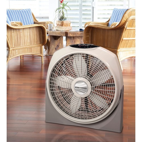 Portable 20" 3-Speed Floor Fan w/Remote Control Air Circulator Wind Machine Home - Picture 8 of 8