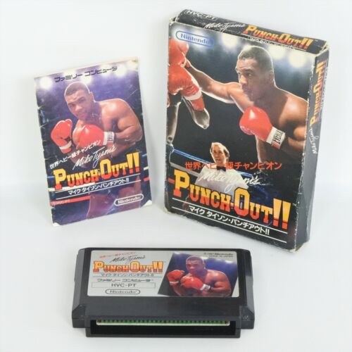 PUNCH OUT Famicom di Mike Tyson per Nintendo 1483 fc