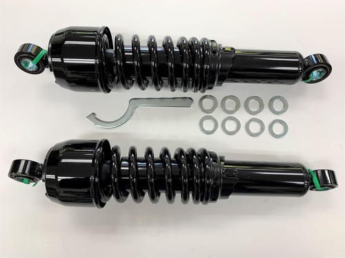 Kawasaki VN1700 Voyager & Vaquero 12.75" Heavy Duty Short Black Bobber Shocks - 第 1/1 張圖片