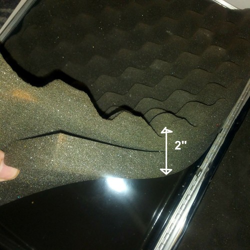 Padded Hard Side Pistol Traveling Case 4X13x17" No Key - Picture 9 of 9