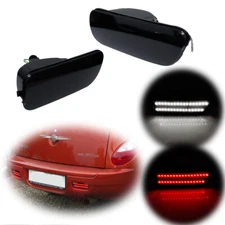 Rear Backup Reverse Tail Brake Light Smoked Lens for 2006-10 Chrysler PT Cruiser
