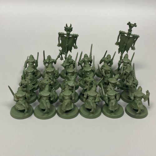 24 SKAVEN PLAGUE MONKS WARHAMMER AGE OF SIGMAR CLAN PESTILENS GAMES WORKSHOP AOS - Picture 5 of 5