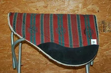 RIDERS CHOICE SADDLE PAD CARDINAL RED BARREL FREE SHIP NEW MADE IN ALABAMA USA