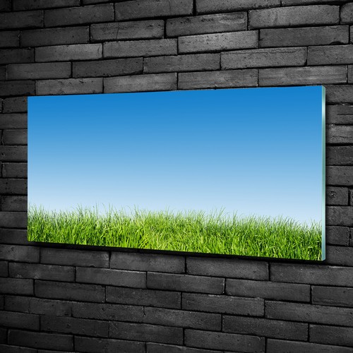 Tableau Sur Verre Trempé Tulup 100x50 Cm - Motif Galaxie - Déco Moderne