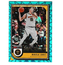 2022-23 Panini NBA Hoops Nikola Jokic #187 Teal Explosion Parallel 🏀
