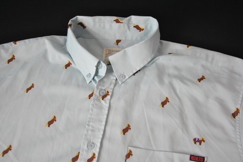 RSVLTS Little Sebastian Parks and Recreation Rec Shirt Men's XL City of Pawnee 5 - Picture 4 of 5