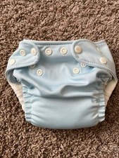 Charlie Banana One Size OS Light/Sky Blue baby Cloth Diaper  Insert Reusable