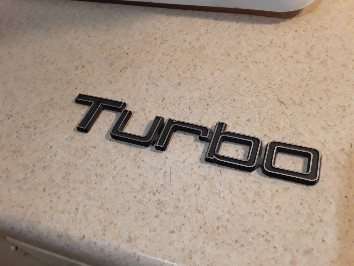 Volvo 240 Turbo Rear Trunk Badge Emblem | eBay