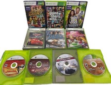 Xbox 360 Video Game Lot (10) Grand Theft Auto 5, Modern Warfare 2, Kung Fu Panda