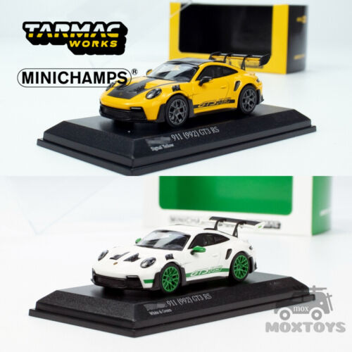 Minichamps x Tarmac Works 1:64 911 (992) GT3 RS GT Diecast Model Car - Picture 1 of 13