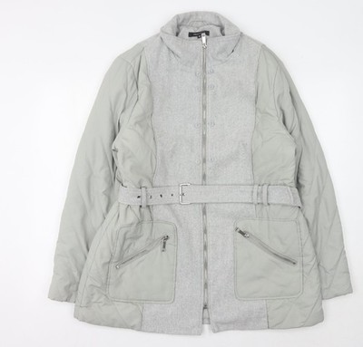 Basic-Jacke Damen UK-Größe 18 Pfauengrau