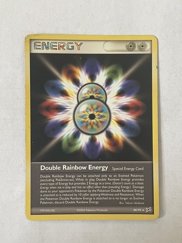 Double Rainbow Energy 87/106 Rare Emerald Pokemon Lightly Played