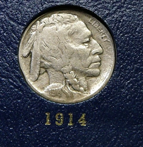 1914  Buffalo Nickel - VF   / Very Fine  (S3)
