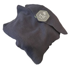 trtl Travel Pillow One Size Gray Fleece Flying Airplane Neck Shoulder Support