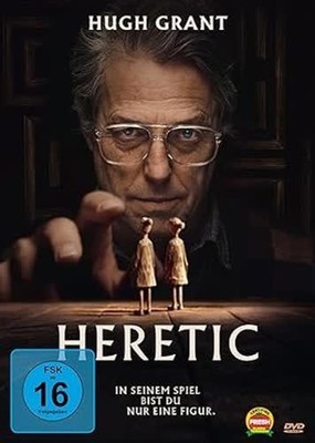 Heretic DVD (2025)   Hugh Grant Horror-Thriller von A24, ab 16, OVP, NEU
