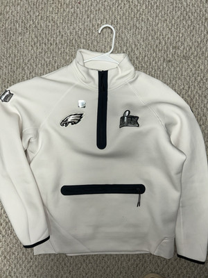 Philadelphia Eagles Nike Tech Fleece Half Zip Super Bowl Large