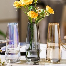 Glasvasen, Blumen, transparente Behälter, langlebig, Luxus-Schrank, Blumenvase,