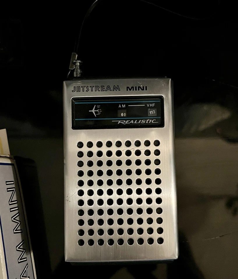 Mini radio realista Jetstream VHF AM radio de avión caja original Foto 4 de 4
