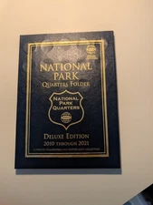 Whitman National Park quarter folder P&D deluxe edition 2010-2021D no reserve