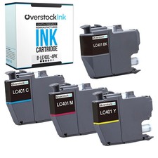 LC401 Ink Cartridges Lot for Brother MFC-J1010DW MFC-J1012DW MFC-J1170DW