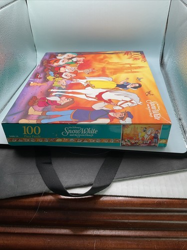 Vintage Golden Walt Disney's Snow White 100 Piece Jigsaw Puzzle 5466-14 SEALED - Picture 4 of 6