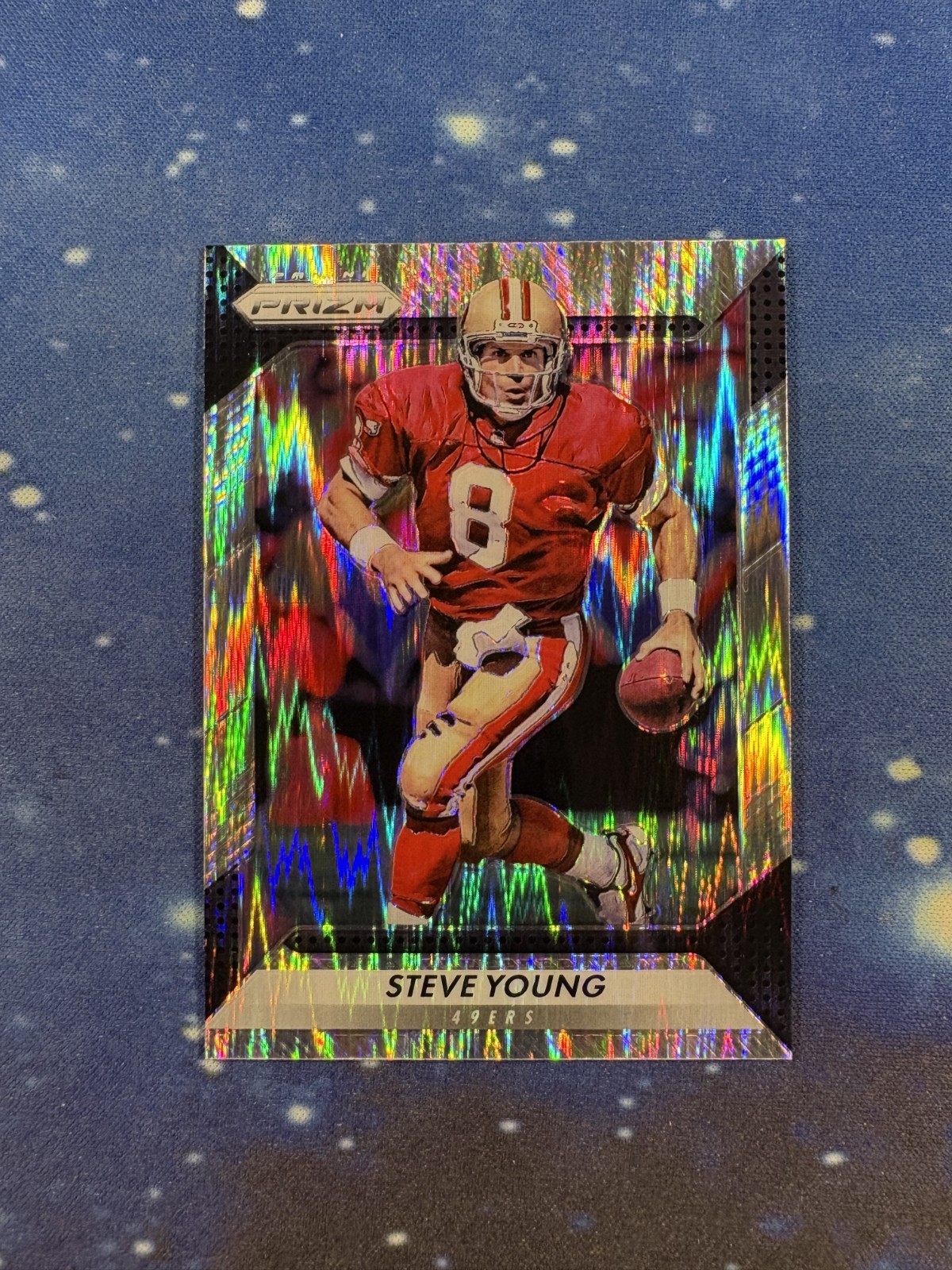 2016 Panini Prizm #105 Steve Young Flash San Francisco 49ers