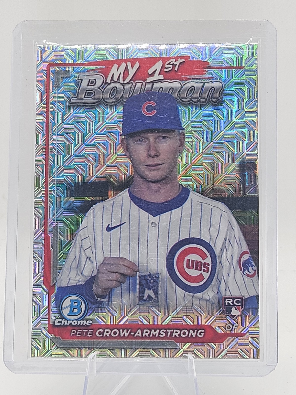 2024 Bowman Chrome My 1st Bowman MOJO Pete Crow-Armstrong Rookie Card #M1B-14 RC