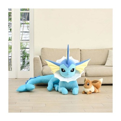 Presale Pokémon Center Original Vaporeon Life size Poké Plush - 26