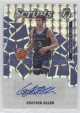 2019-20 Panini Mosaic Scripts Grayson Allen #SC-GAL Auto qv3