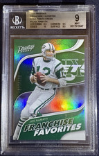 Joe Namath MINT 9 BGS POP 1 /149 XTRA Points Green Franchise Faves 2023 Prestige