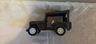 Tonka US Army Jeep w/ Hard Top Pressed Steel Green 1960s