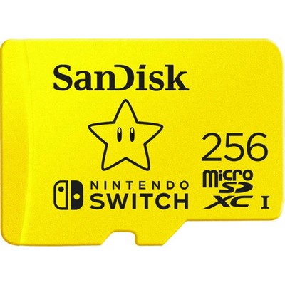 SanDisk microSDXC  Speicherkarte Gelb (256 GB)