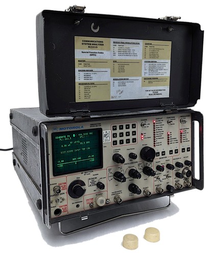 Motorola R-2001D Communications System Analyzer Service Monitor - AS-IS *READ*